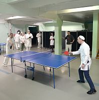 Соревнования по теннису и дартсу в рамках заводской спартакиады