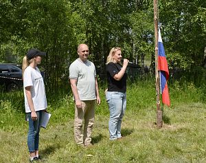 Команда Молодежного совета АПЗ на городском турслете 