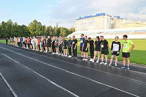 Зрелищно и эмоционально прошла легкоатлетическая эстафета в рамках спартакиады АПЗ