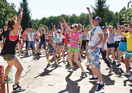 Спортивный праздник АПЗ, посвященный 100-летию со дня рождения П.И. Пландина