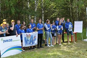 Команда Молодежного совета АПЗ на городском турслете 