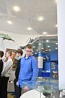 Девятиклассники Абрамовской средней школы в музее АПЗ