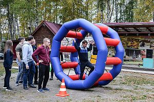 Спортивный праздник для приборостроителей на "Пейнтбол-CITY"
