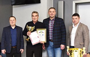 Награждение победителей VI заводской спартакиады, посвященной 75-летию Великой Победы