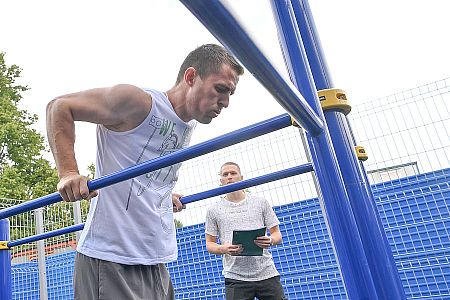 Молодежный совет организовал для приборостроителей турниры по воркауту