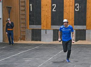 Соревнования заводских добровольных пожарных дружин