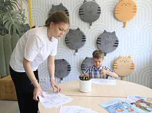 В заводском профилактории "Морозовский" открыта обновленная детская комната