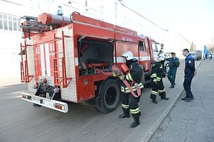 Плановые пожарные тренировки в цехе №16