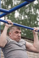 Соревнования по воркауту на заводской площадке