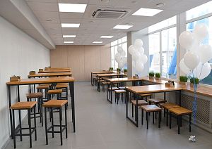 Открытие после ремонта обновленного буфета "Пятнашка" 