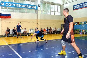 Заводской турнир по парковому волейболу, посвященный Дню физкультурника