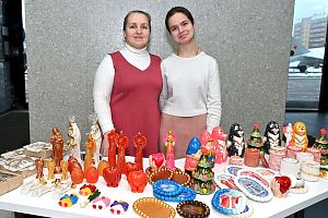 В проходной прошла выставка Арзамасской православной гимназии