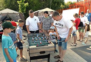 В День молодежи МС организовал площадку с настольными играми в городском парке