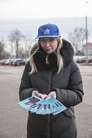 Активисты МС и сотрудники Госавтоинспекции провели совместную акцию "Ремень безопасности"