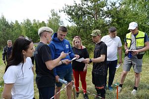 Команда Молодежного совета АПЗ на городском турслете 