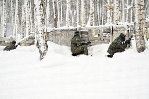 Молодежный совет провел первый зимний турнир по пейнтболу среди заводчан