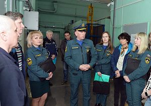 Плановые пожарные тренировки в цехе №16