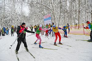 Спартакиада-2026 началась с лыжной эстафеты