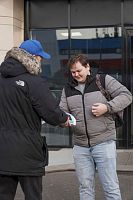 Активисты МС и сотрудники Госавтоинспекции провели совместную акцию "Ремень безопасности"