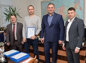 Награждение по итогам VII заводской спартакиады