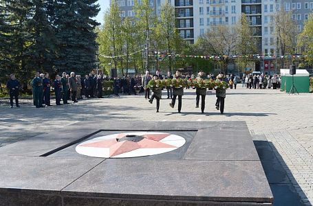 Возложение в День Победы