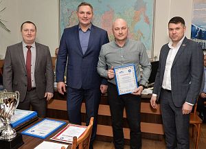 Награждение по итогам VII заводской спартакиады