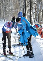 1 этап заводской спартакиады-2024 - лыжные гонки