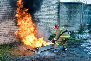 Соревнования добровольных пожарных дружин АПЗ