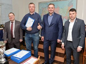 Награждение по итогам VII заводской спартакиады