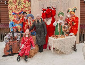 Более 500 приборостроителей и членов их семей приняли участие в Масленичных гуляниях