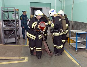 Плановые пожарные тренировки в цехе №16