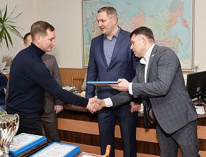 Награждение по итогам VII заводской спартакиады